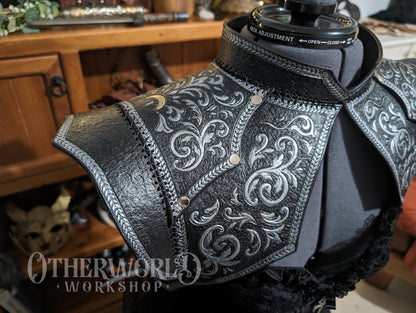 Leather Enchantress Shoulder Mantle | *Preorder*