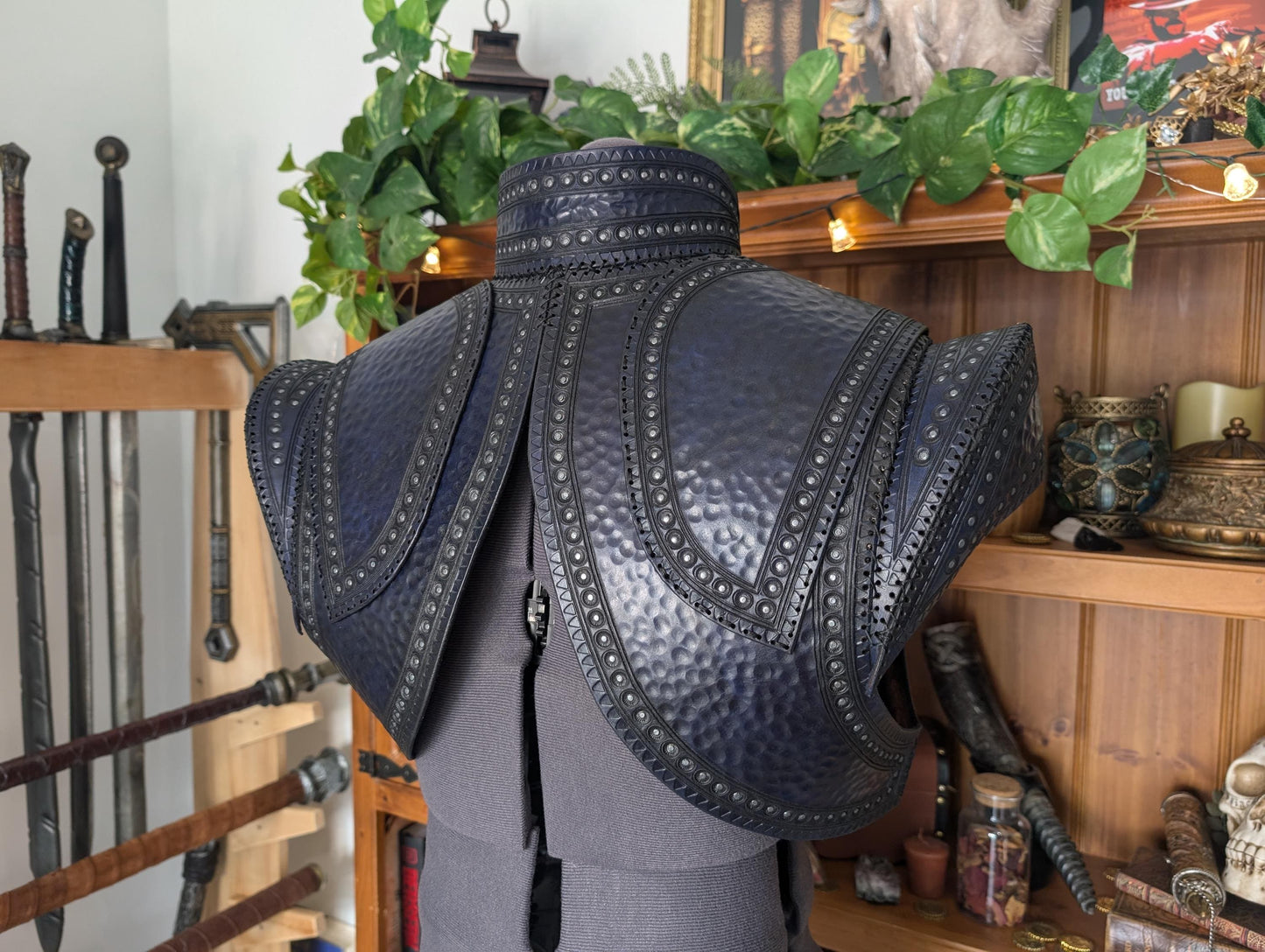 Leather Bolero Shoulder Mantle