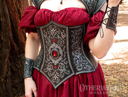 Leather Enchantress Underbust Corset | *Preorder*