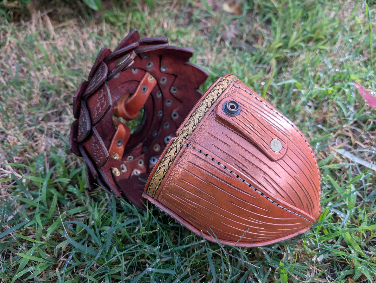 Leather Acorn Bag