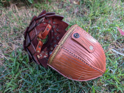 Leather Acorn Bag
