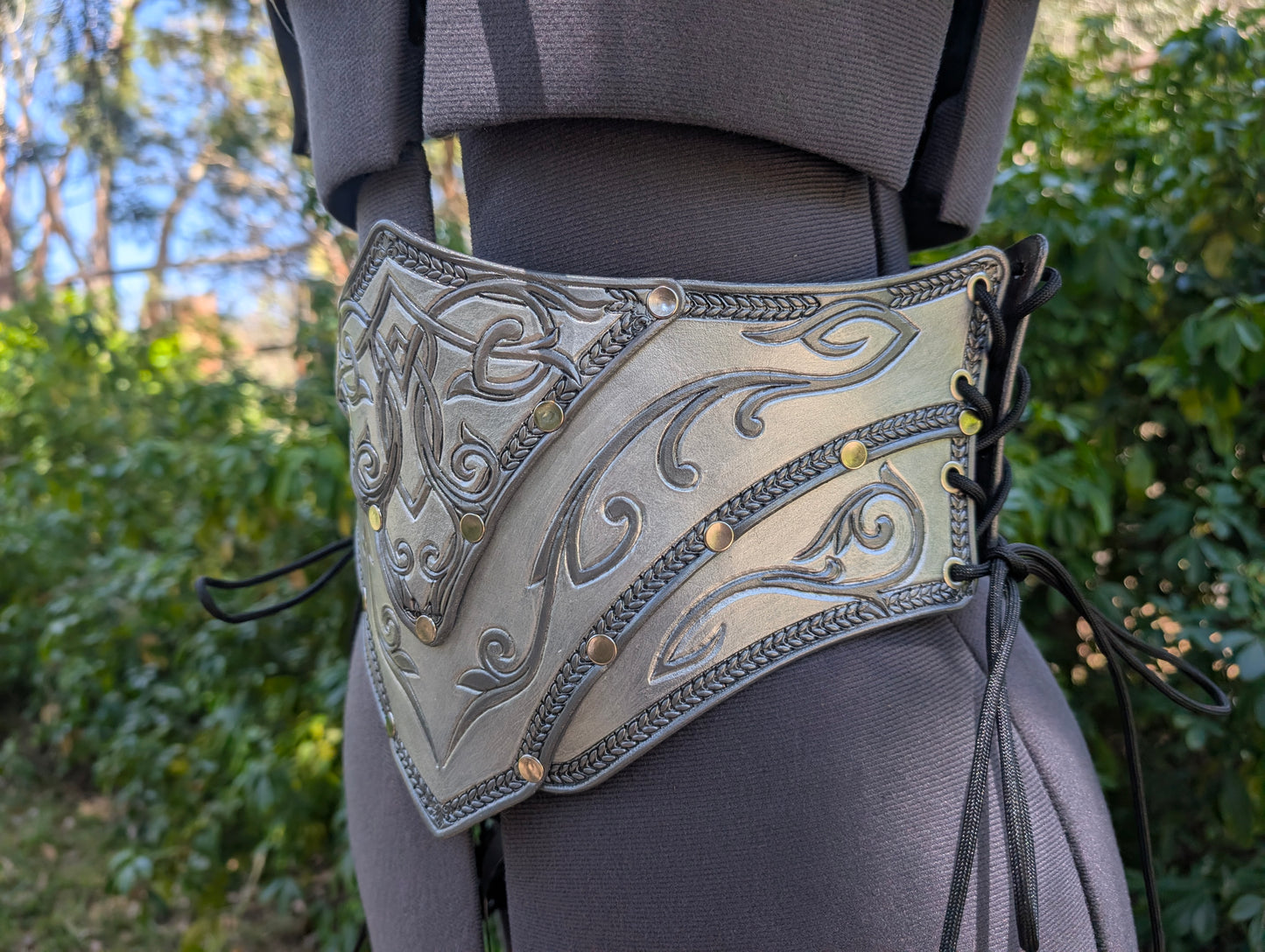 Leather Elven Waist Belt