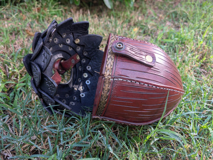 Leather Acorn Bag