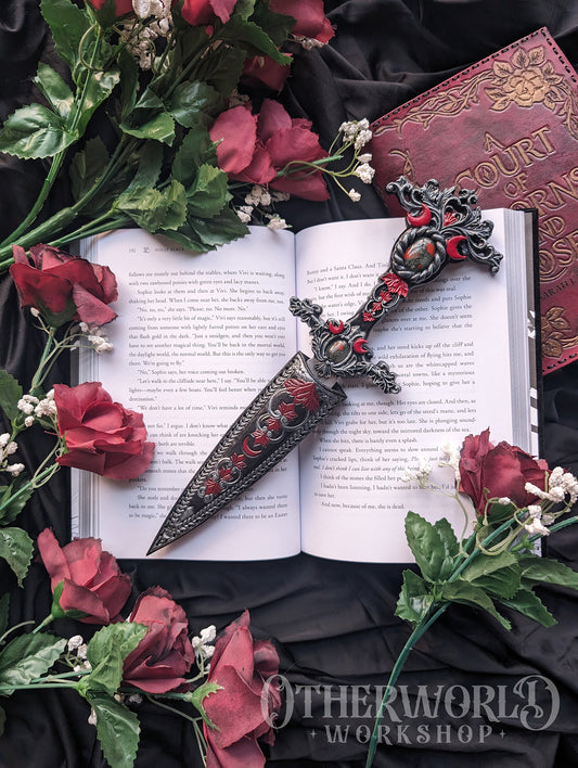 Leather Enchantress Dagger Sheath | Custom Size | *Preorder*